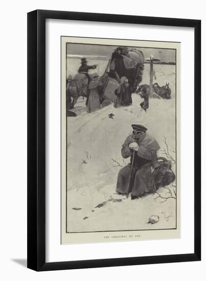 The Christmas He Got-Cecil Aldin-Framed Giclee Print