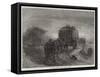 The Christmas Market-Waggon-Edward Duncan-Framed Stretched Canvas
