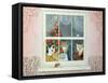 The Christmas-Mouse-Ditz-Framed Stretched Canvas