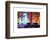 The Christmas Ornaments at 21st Century Fox across from the Radio City Music Hall by Night-Philippe Hugonnard-Framed Art Print