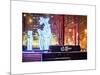 The Christmas Ornaments at 21st Century Fox across from the Radio City Music Hall by Night-Philippe Hugonnard-Mounted Art Print
