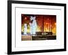 The Christmas Ornaments at 21st Century Fox across from the Radio City Music Hall by Red Night-Philippe Hugonnard-Framed Art Print