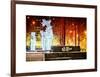 The Christmas Ornaments at 21st Century Fox across from the Radio City Music Hall by Red Night-Philippe Hugonnard-Framed Art Print