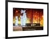 The Christmas Ornaments at 21st Century Fox across from the Radio City Music Hall by Red Night-Philippe Hugonnard-Framed Art Print