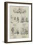 The Christmas Pantomimes, by Alfred Crowquill-null-Framed Giclee Print