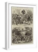 The Christmas Pantomimes-David Henry Friston-Framed Giclee Print