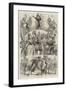 The Christmas Pantomimes-David Henry Friston-Framed Giclee Print