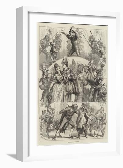 The Christmas Pantomimes-David Henry Friston-Framed Giclee Print