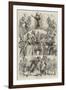 The Christmas Pantomimes-David Henry Friston-Framed Giclee Print