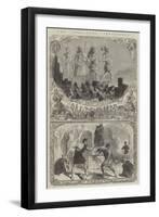 The Christmas Pantomimes-null-Framed Giclee Print