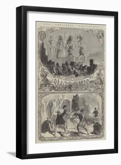 The Christmas Pantomimes-null-Framed Giclee Print