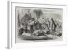 The Christmas Pic-Nic at the Diggings-Henry George Hine-Framed Giclee Print