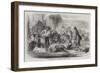 The Christmas Pic-Nic at the Diggings-Henry George Hine-Framed Giclee Print