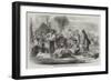 The Christmas Pic-Nic at the Diggings-Henry George Hine-Framed Giclee Print