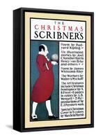 The Christmas Scribner's-Edward Penfield-Framed Stretched Canvas