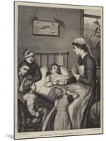 The Christmas Story in the Children's Hospital-Henry Robert Robertson-Mounted Giclee Print