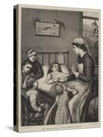The Christmas Story in the Children's Hospital-Henry Robert Robertson-Stretched Canvas