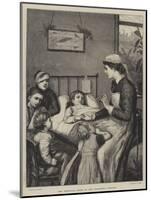 The Christmas Story in the Children's Hospital-Henry Robert Robertson-Mounted Giclee Print
