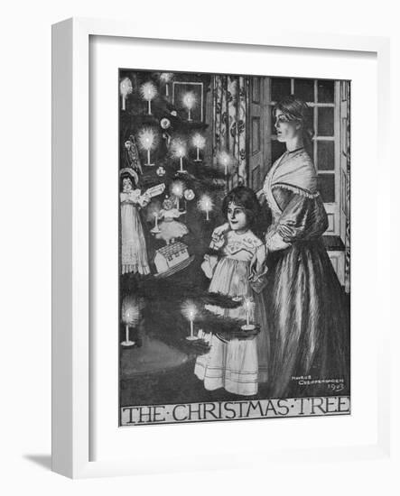 'The Christmas Tree', 1903 (1903)-Maurice Greiffenhagen-Framed Giclee Print