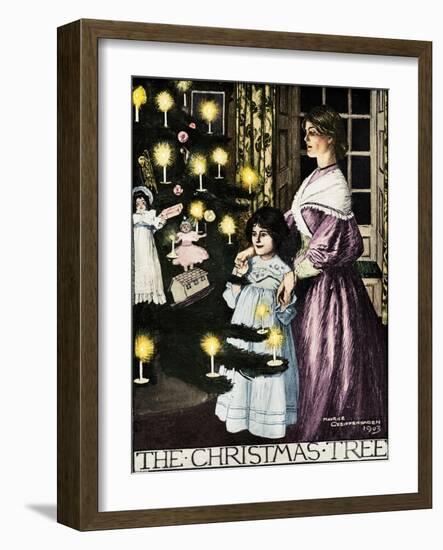 'The Christmas Tree', 1903 (1903)-Maurice Greiffenhagen-Framed Giclee Print