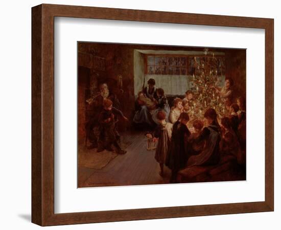 The Christmas Tree, 1911-Albert Chevallier Tayler-Framed Giclee Print