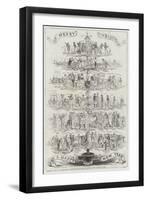 The Christmas Tree, as Seen by the Father of a Family-Henry George Hine-Framed Giclee Print