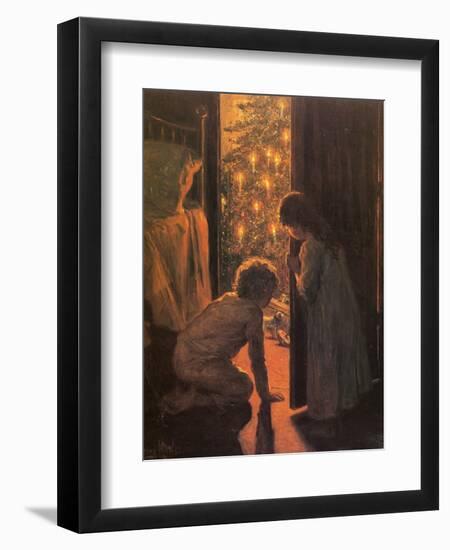 The Christmas Tree, C.1916-Mosler-Framed Premium Giclee Print