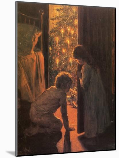 The Christmas Tree, C.1916-Mosler-Mounted Giclee Print