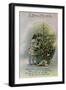 The Christmas Tree, Victorian Christmas Card-null-Framed Giclee Print