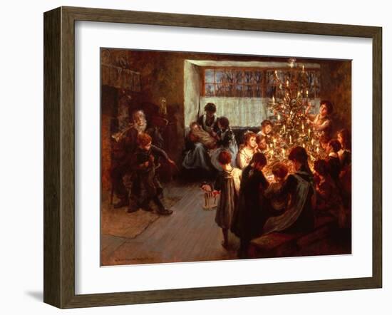 The Christmas Tree-Albert Chevallier Tayler-Framed Giclee Print