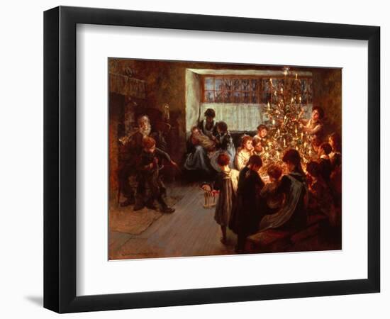 The Christmas Tree-Albert Chevallier Tayler-Framed Giclee Print