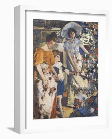 The Christmas Tree-Elizabeth Adela Stanhope Forbes-Framed Giclee Print