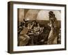 The Chronicles are read to Ahasuerus - Bible-James Jacques Joseph Tissot-Framed Giclee Print