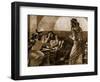 The Chronicles are read to Ahasuerus - Bible-James Jacques Joseph Tissot-Framed Giclee Print