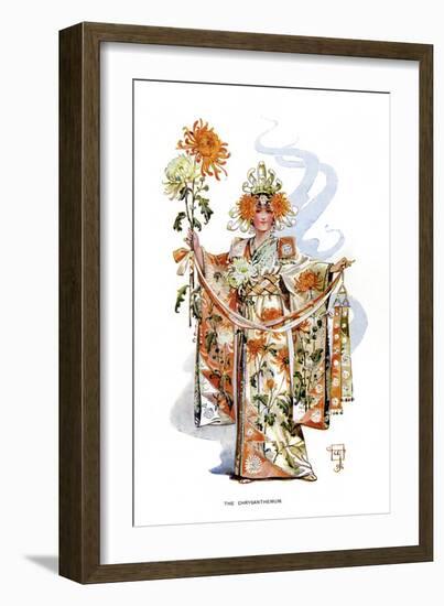 The Chrysanthemum, 1899-C Wilhelm-Framed Giclee Print