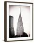 The Chrysler Building, Art Deco Style Skyscraper in NYC, Turtle Bay, Manhattan, US, White Frame-Philippe Hugonnard-Framed Art Print