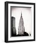 The Chrysler Building, Art Deco Style Skyscraper in NYC, Turtle Bay, Manhattan, US, White Frame-Philippe Hugonnard-Framed Art Print