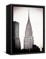 The Chrysler Building, Art Deco Style Skyscraper in NYC, Turtle Bay, Manhattan, US, White Frame-Philippe Hugonnard-Framed Stretched Canvas