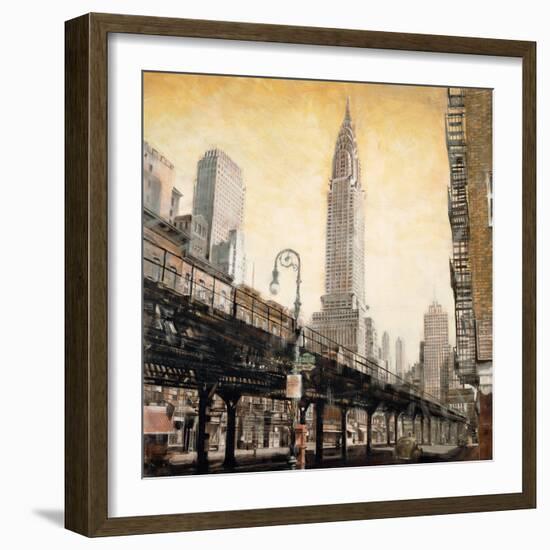 The Chrysler Building from the-Matthew Daniels-Framed Art Print