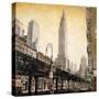 The Chrysler Building from the-Matthew Daniels-Stretched Canvas