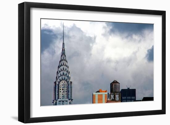 The Chrysler Building New York City-null-Framed Photo