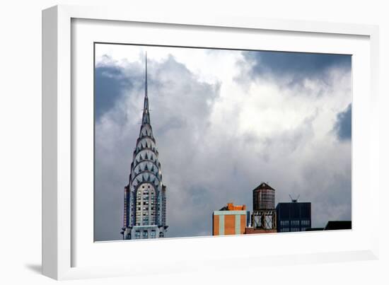 The Chrysler Building New York City-null-Framed Photo