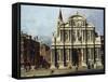 The Church and Campo of Santa Maria Zobenigo, Venice-Canaletto (Giovanni Antonio Canal)-Framed Stretched Canvas