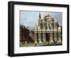 The Church and Campo of Santa Maria Zobenigo, Venice-Canaletto (Giovanni Antonio Canal)-Framed Giclee Print