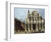 The Church and Campo of Santa Maria Zobenigo, Venice-Canaletto (Giovanni Antonio Canal)-Framed Giclee Print