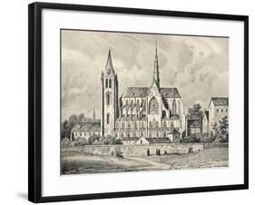 'The Church and Part of the Abbey of St Victor', 1915-Unknown-Framed Giclee Print