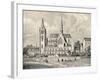 'The Church and Part of the Abbey of St Victor', 1915-Unknown-Framed Giclee Print