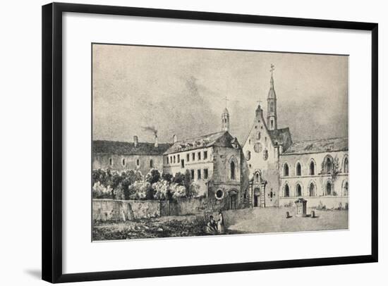 'The Church and the Convent of the Petits Augustins', 1915-Unknown-Framed Giclee Print