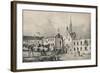 'The Church and the Convent of the Petits Augustins', 1915-Unknown-Framed Giclee Print