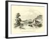 The Church and Village of Cotes-null-Framed Giclee Print